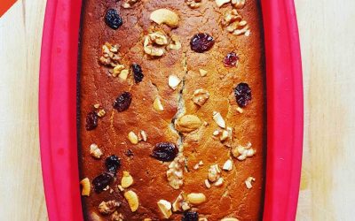 Eiwitrijk bananenbrood