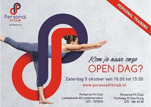 Personal Fit Club - open dag 5 oktober 2019