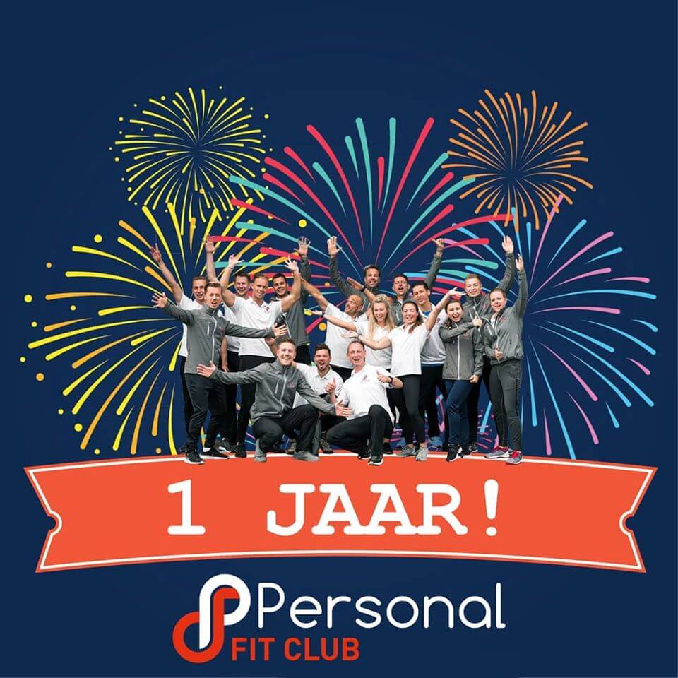 Personal Fit Club - Den Haag Centrum bestaat 1 jaar