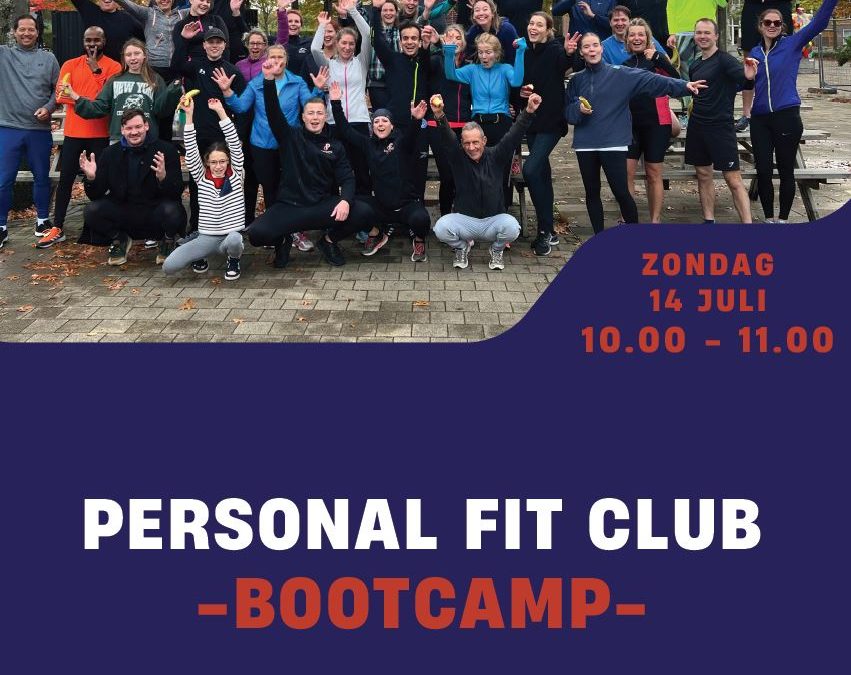 Personal Fit Club - bootcamp 14 juli 2024